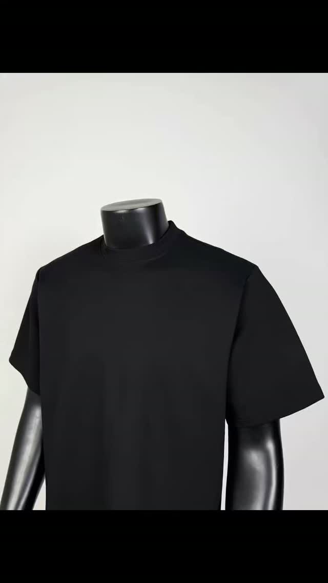 Black Plain T-Shirt
